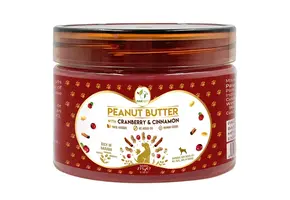 Pawfect Hondenpindakaas – Cranberry en Kaneel