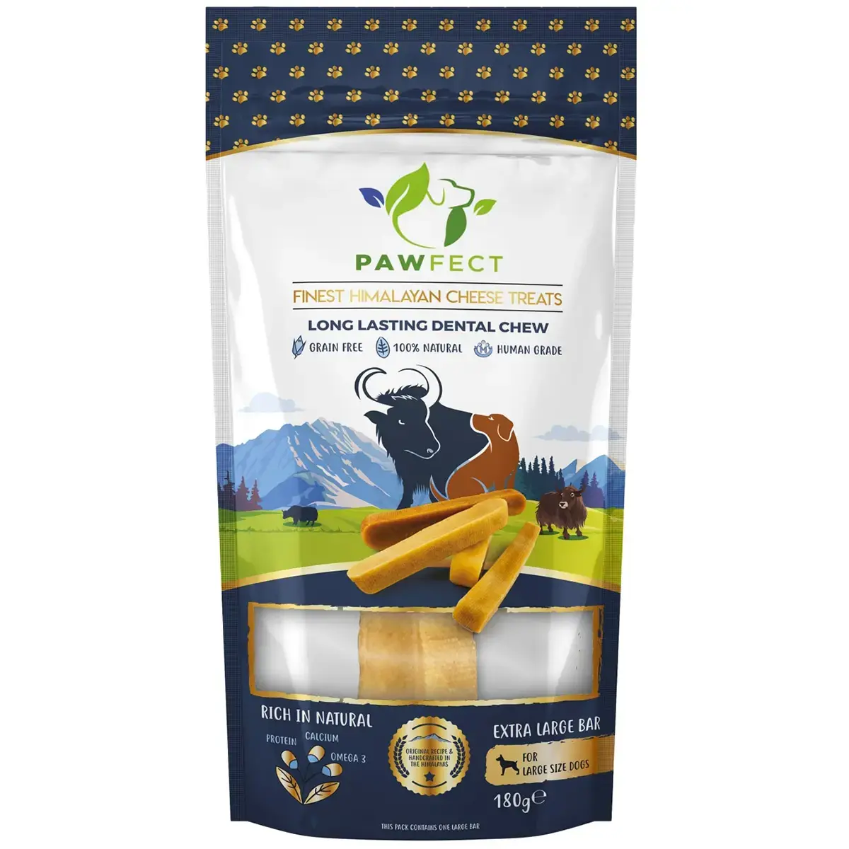 Pawfect Hondensnack Cheese Chew Bars