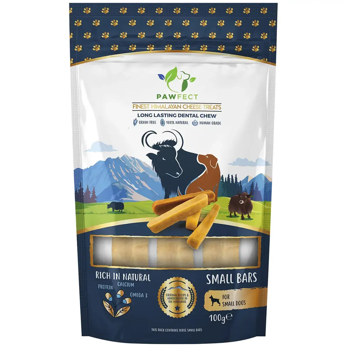 Pawfect Hondensnack Cheese Chew Bars