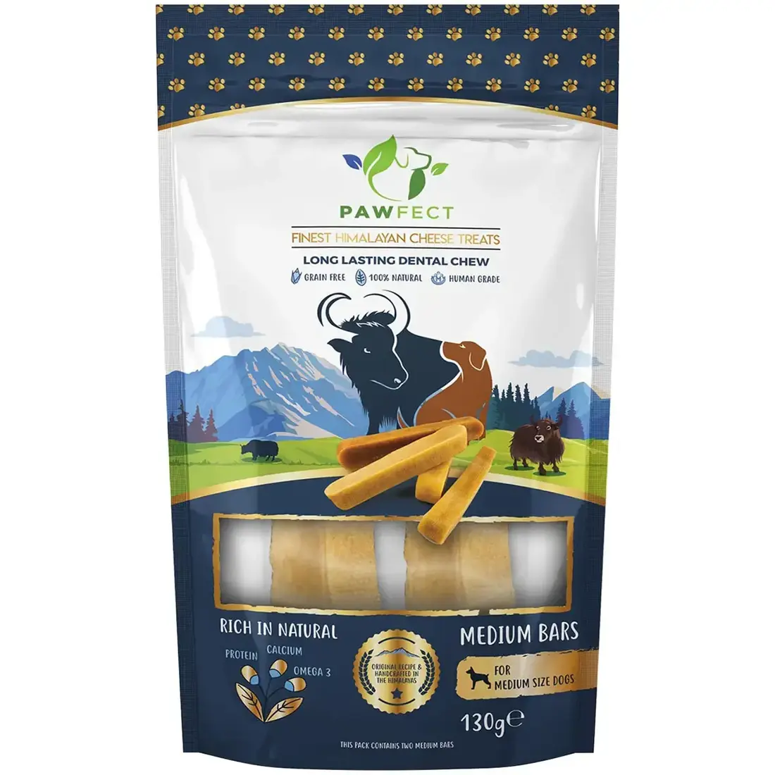 Pawfect Hondensnack Cheese Chew Bars