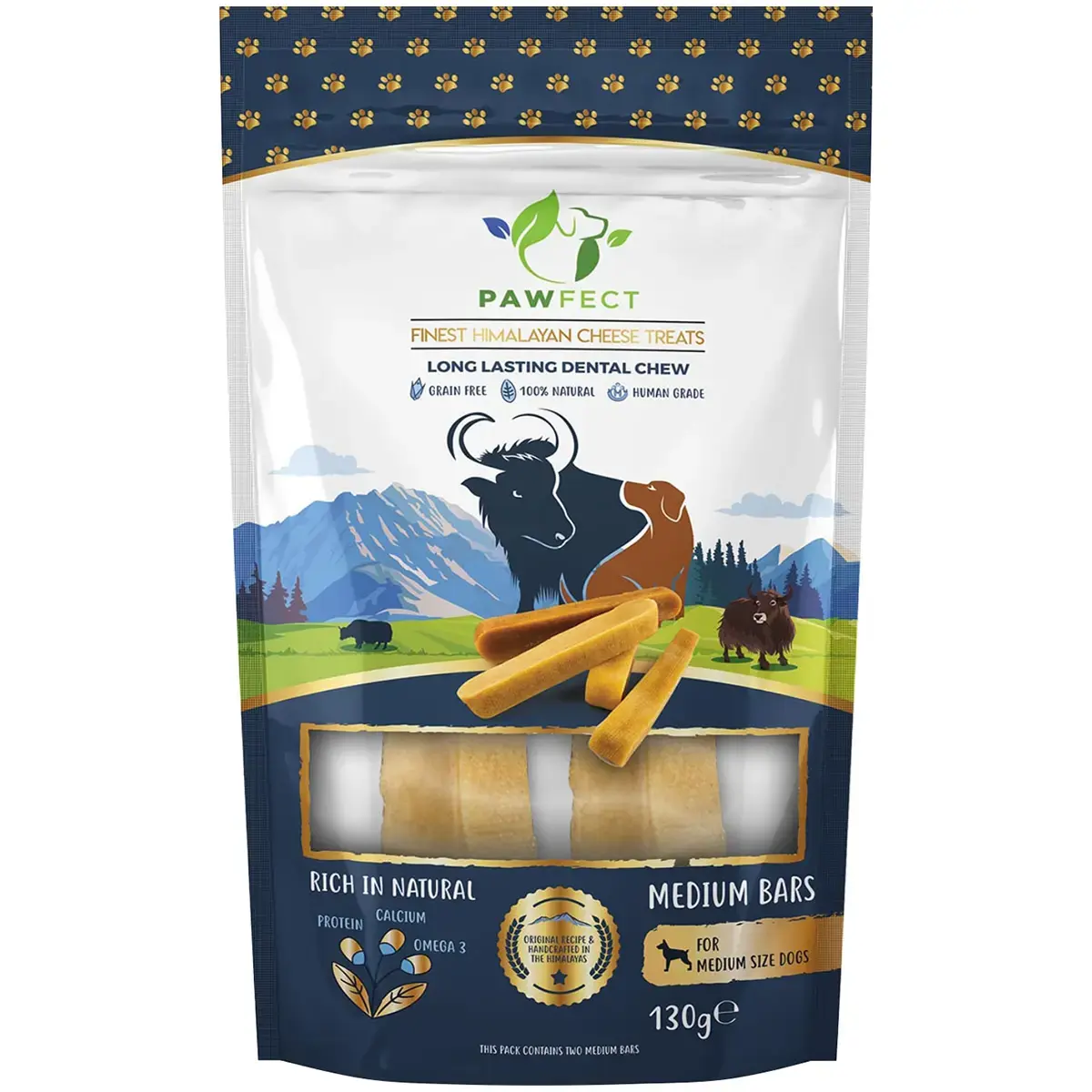 Pawfect Hondensnack Cheese Chew Bars