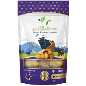 Pawfect Cheese Chew Puff Bites