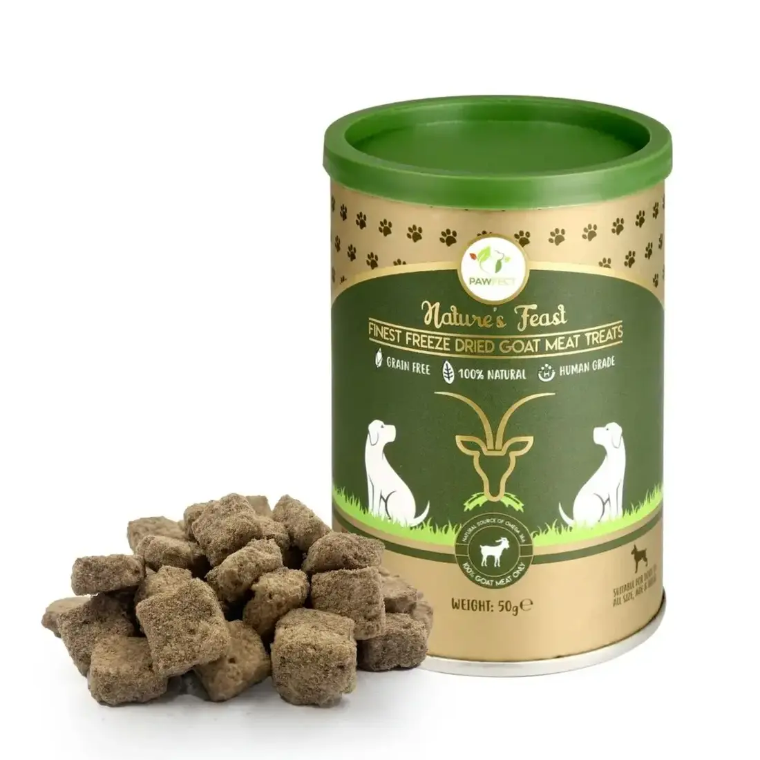 Pawfect Freeze Dried Hondensnack Geit