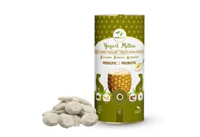 Pawfect Freeze Dried Yoghurt Hondensnack met Ananas
