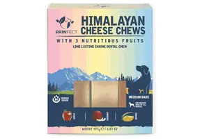 Pawfect Cheese Chew Bar Fruits Medium