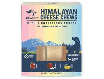 Pawfect Cheese Chew Bar Fruits Medium