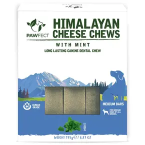 Pawfect Cheese Chew Bar Munt Medium