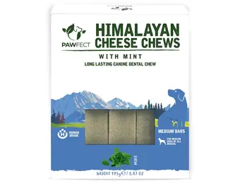 Pawfect Cheese Chew Bar Munt Medium