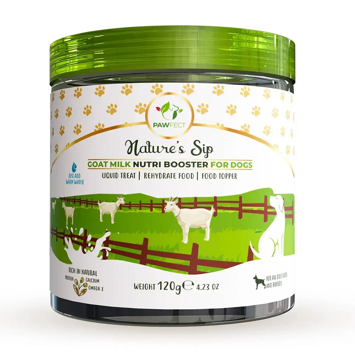 Pawfect 100% Natuurlijke Geitenmelkpoeder Naturel