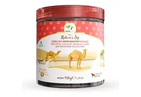Pawfect 100% Natuurlijke Kamelenmelkpoeder met Appel, Kokos, Rode Biet en Lijnzaad