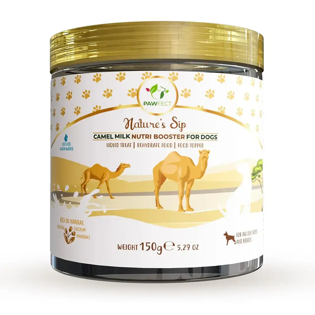 Pawfect 100% Natuurlijke Kamelenmelkpoeder Naturel