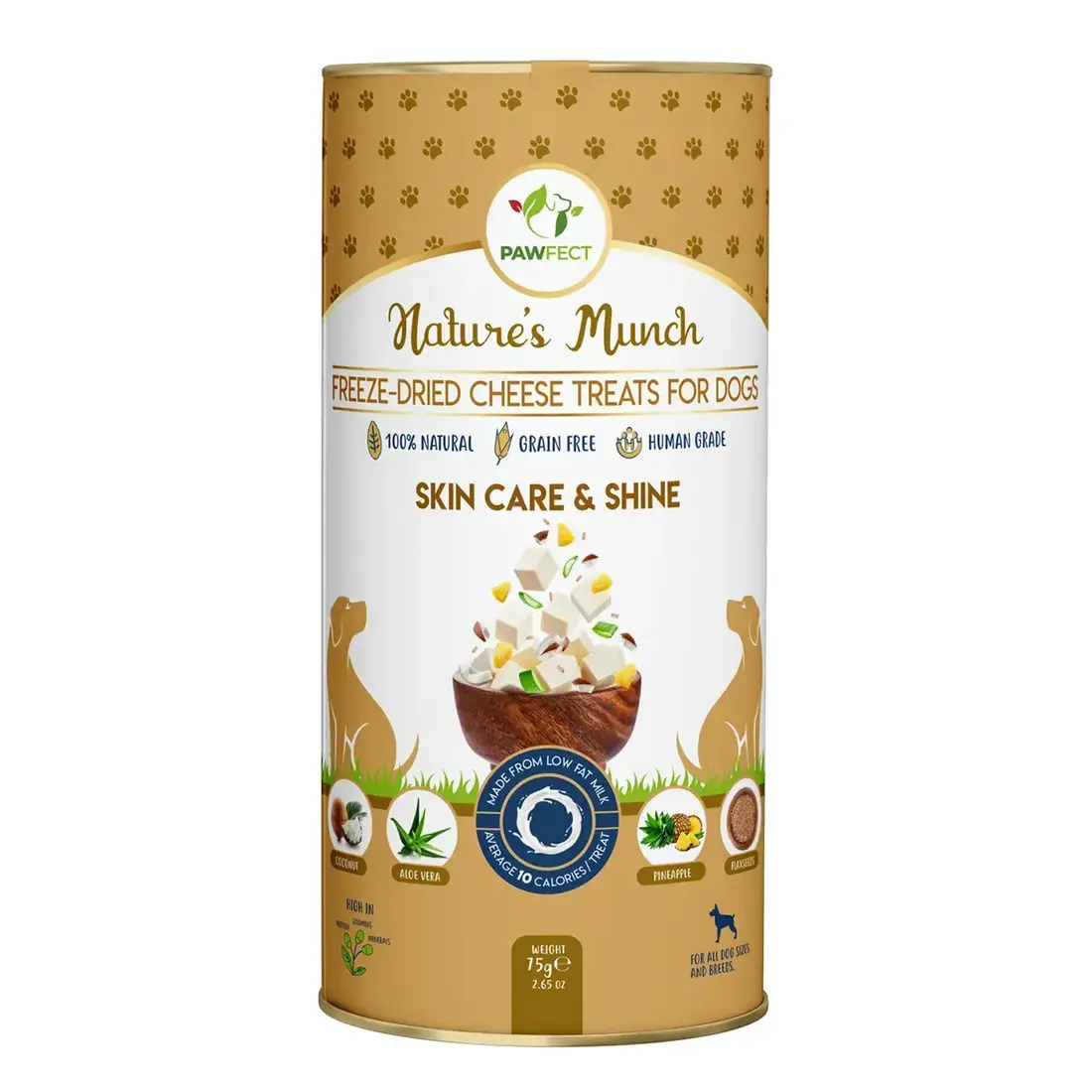 Pawfect Freeze Dried Hondensnack Huid en Vacht