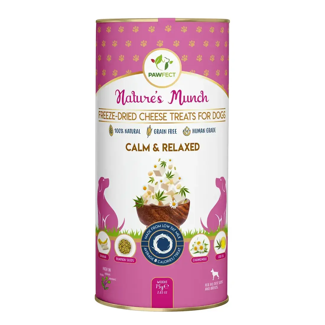 Pawfect Freeze Dried Hondensnack Kalm en Relax