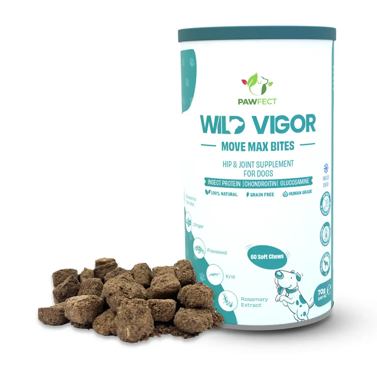 Pawfect Wild Vigor Move Max Bites