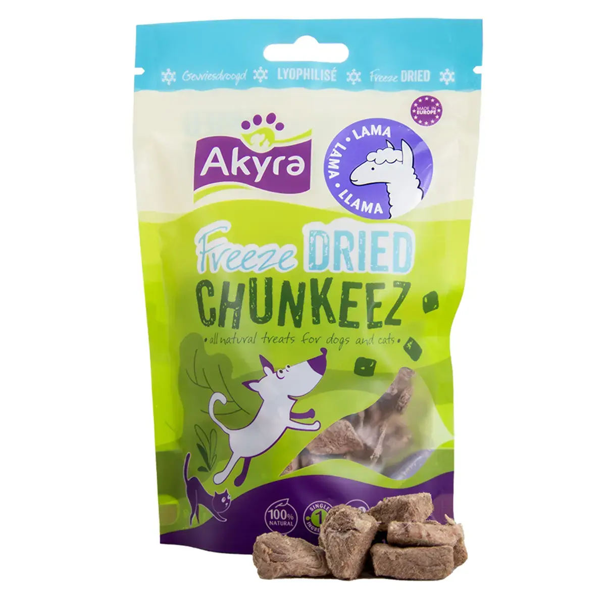 Akyra Freeze Dried Chunkeezz Lama