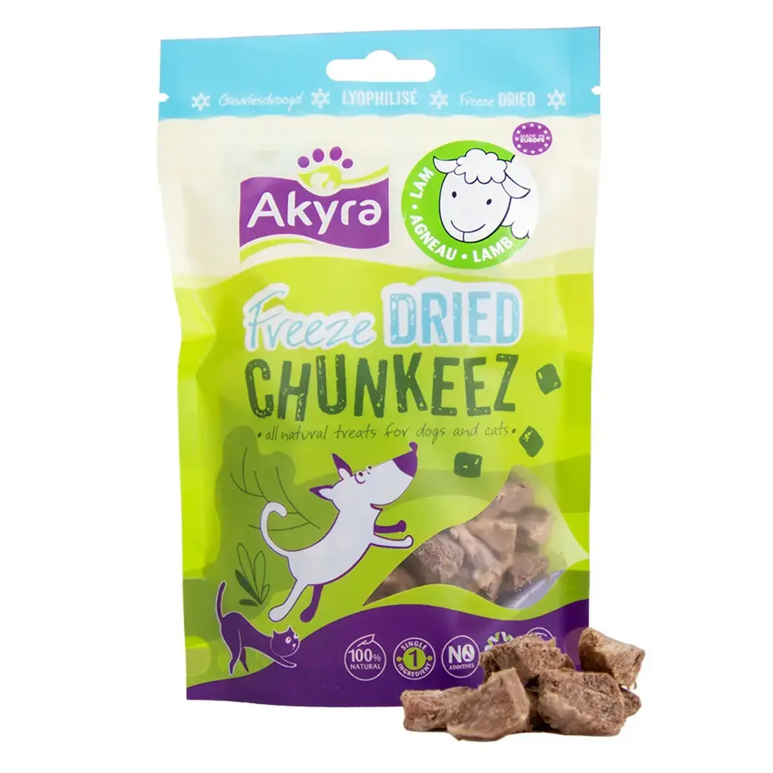 Akyra Freeze Dried Chunkeezz Lam