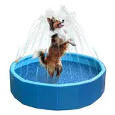 Coolpets Splash Sprinkler Pool
