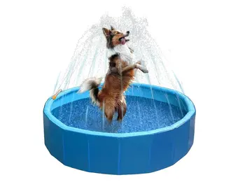 Coolpets Splash Sprinkler Pool