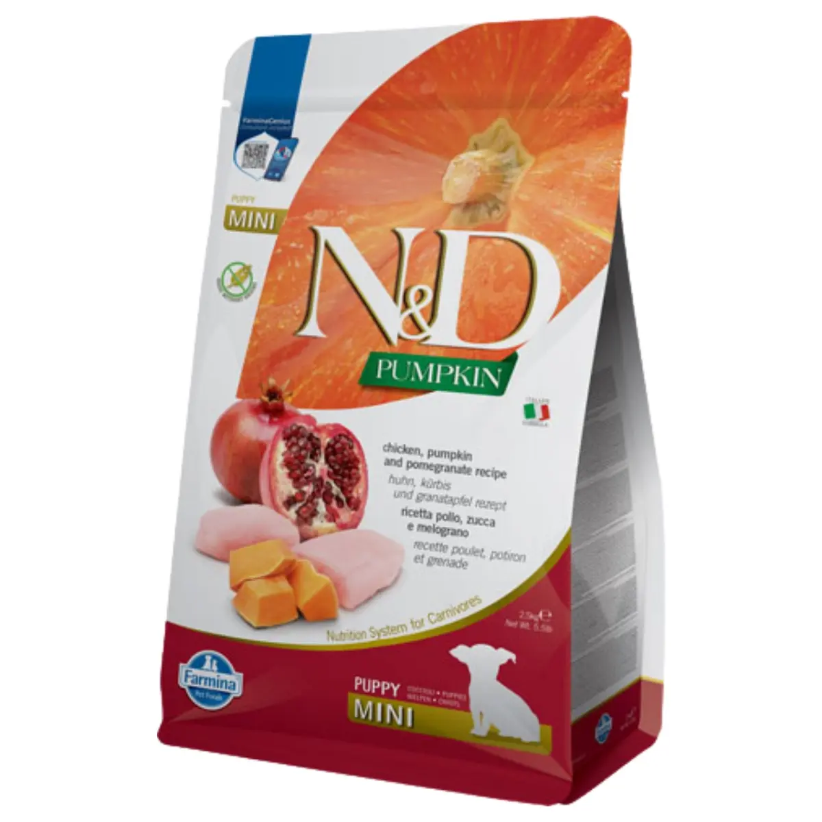 Farmina N&D Pumpkin Kip en Granaatappel Puppy Mini