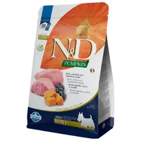 Farmina N&D Pumpkin Lam en Blauwe Bes Adult Mini