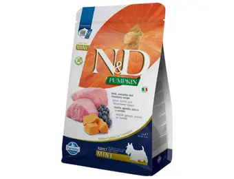 Farmina N&D Pumpkin Lam en Blauwe Bes Adult Mini