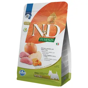 Farmina N&D Pumpkin Wild Zwijn en Appel Adult Mini