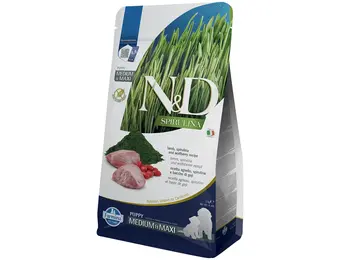 Farmina N&D Spirulina Lam en Gojibes Puppy Medium/Maxi