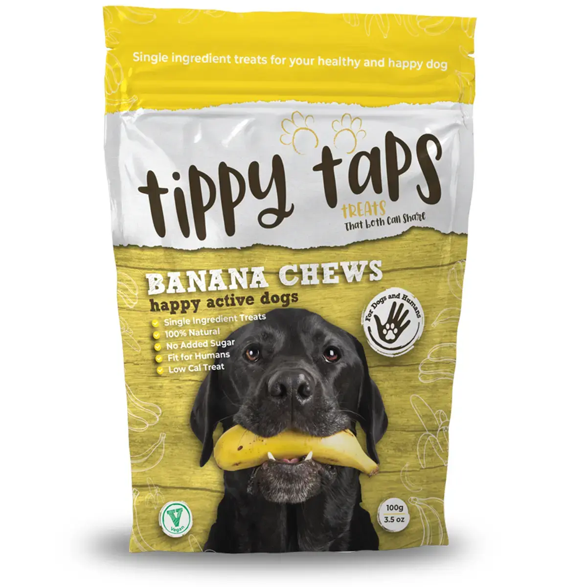 Tippy Taps Fruit Snack Banaan