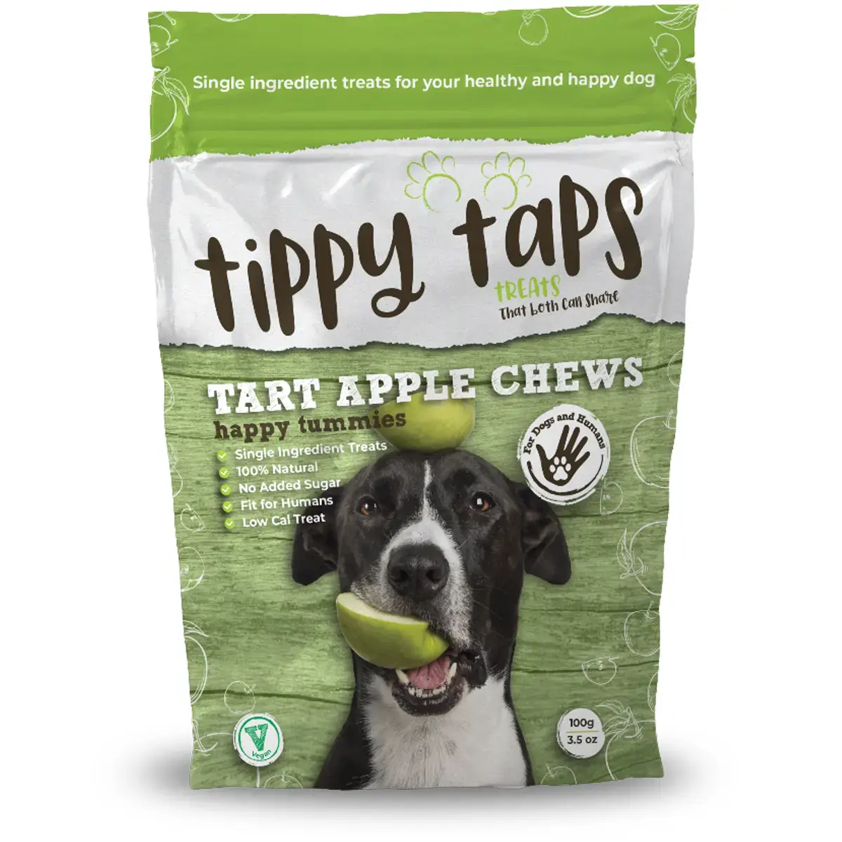Tippy Taps Fruit Snack Groene Appel