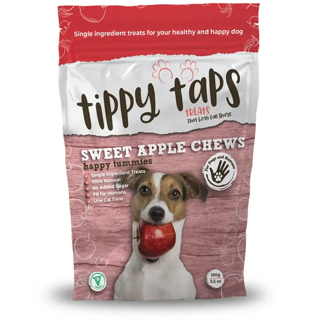 Tippy Taps Fruit Snack Rode Appel