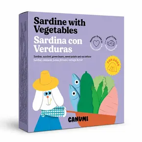 Canumi Sardines met Groenten