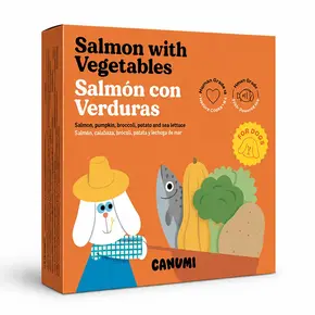 Canumi Zalm met Groenten