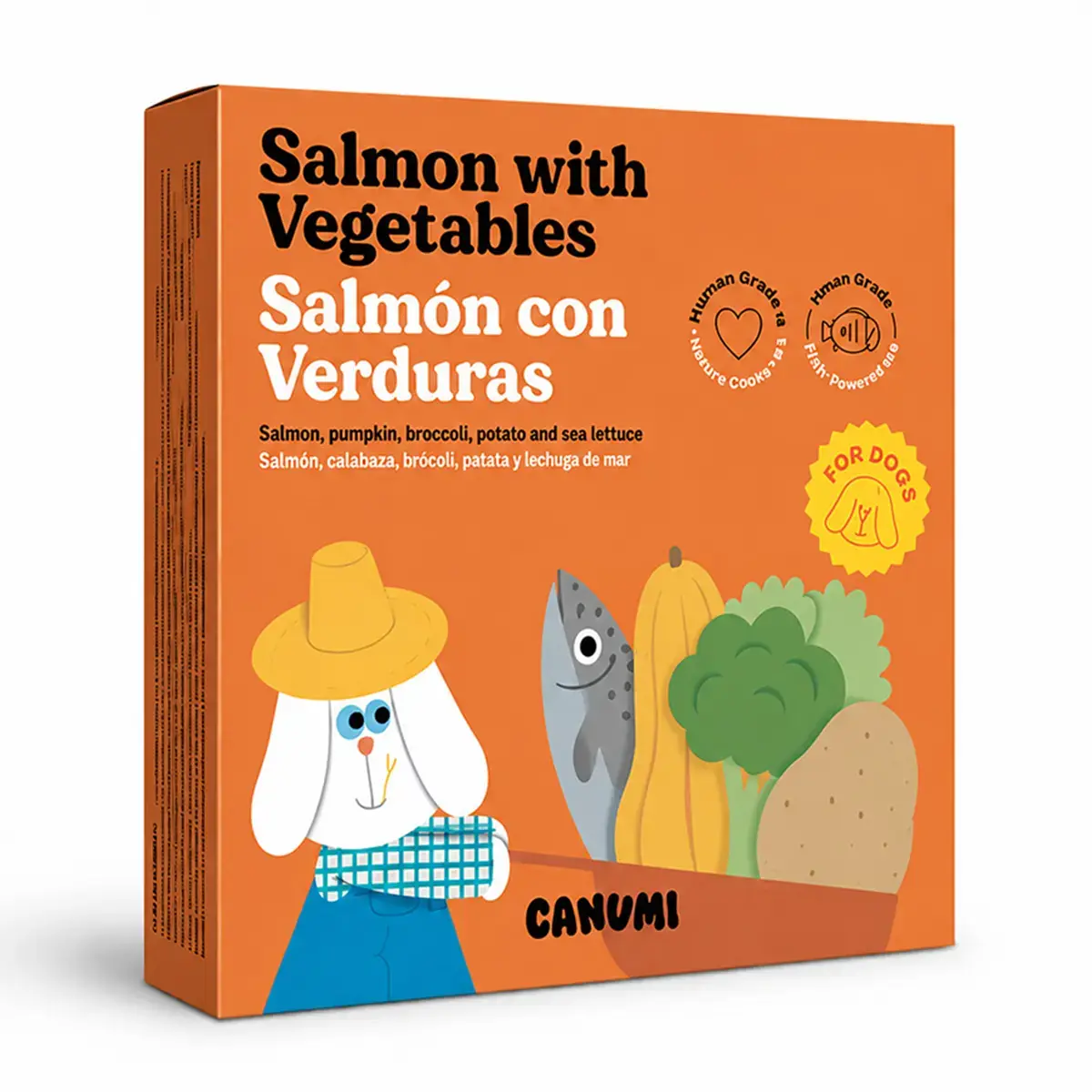 Canumi Zalm met Groenten