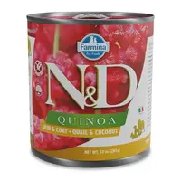 Farmina N&D Quinoa Skin & Coat Kwartel Adult Natvoer - 285 gram