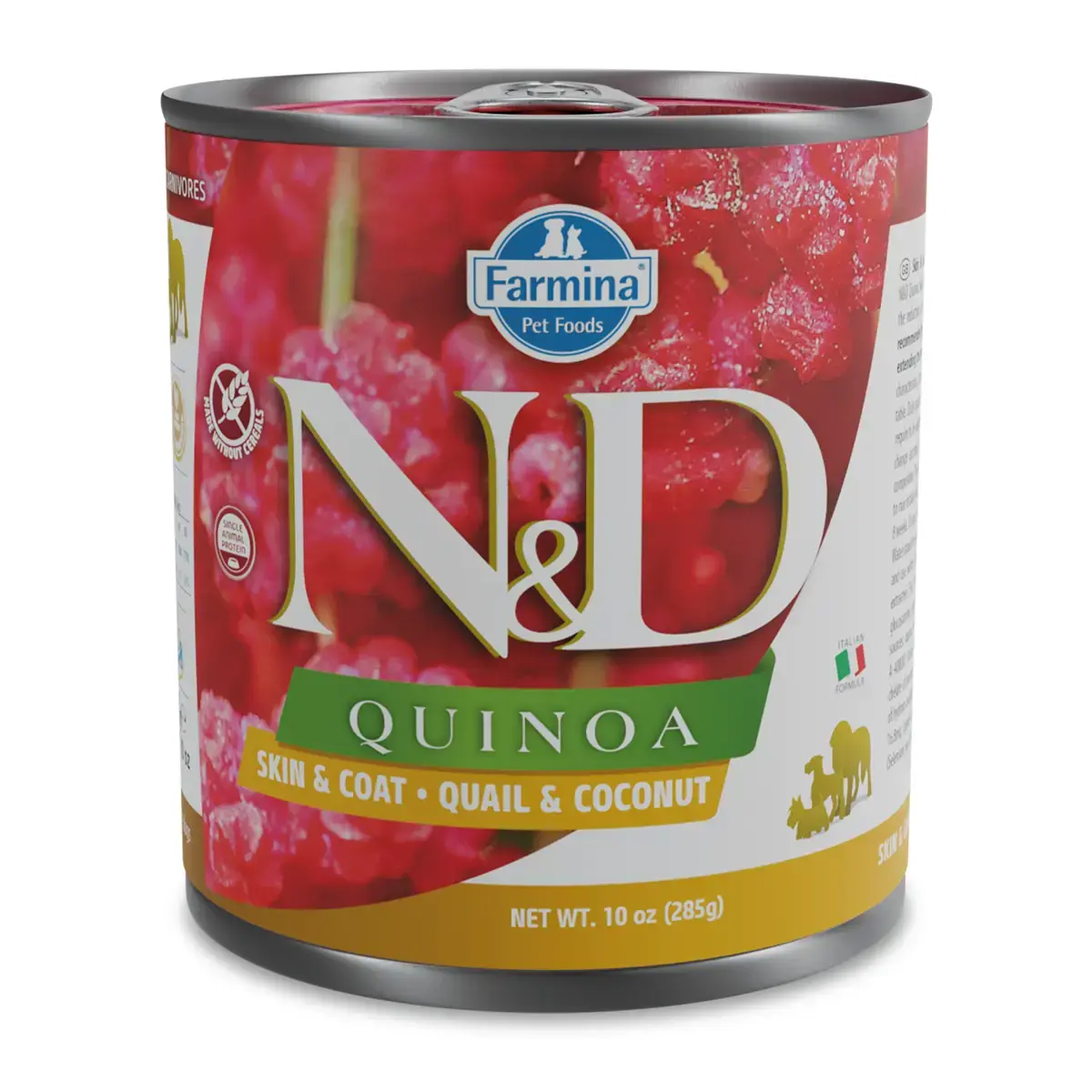 Farmina N&D Quinoa Skin & Coat Kwartel Adult Natvoer - 285 gram
