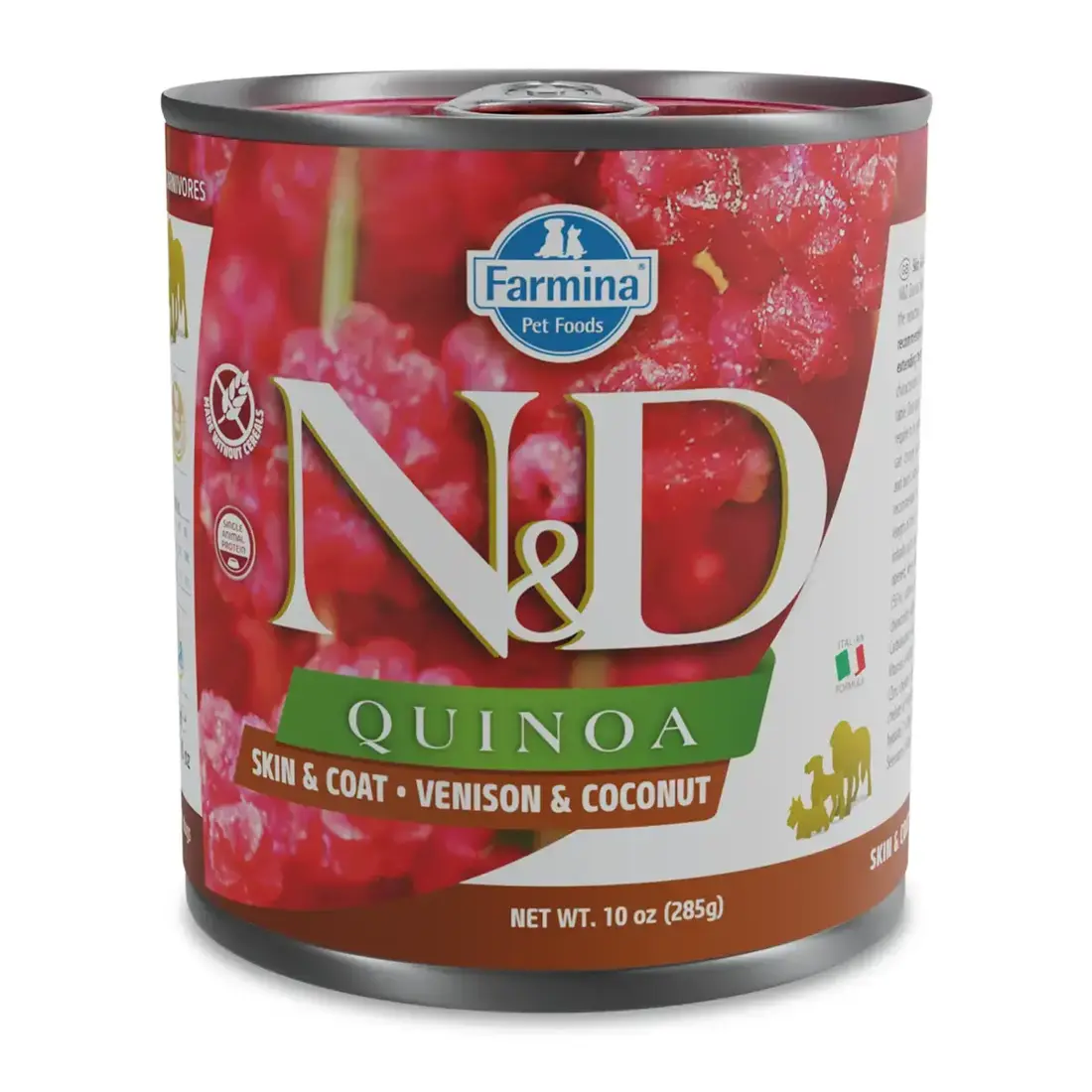 Farmina N&D Quinoa Skin & Coat Hert Adult Natvoer - 285 gram