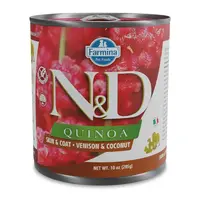 Farmina N&D Quinoa Skin & Coat Hert Adult Natvoer - 285 gram