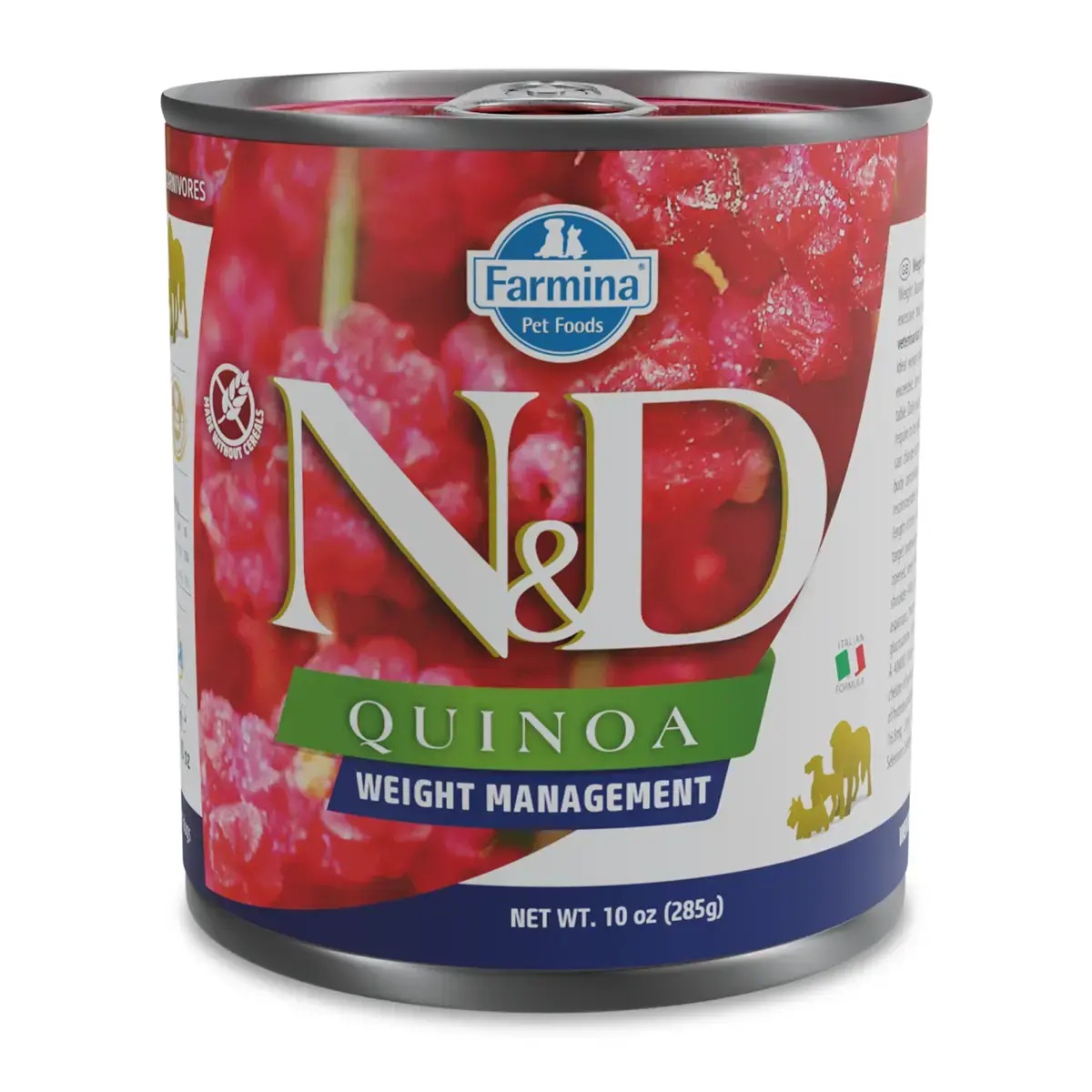 Farmina N&D Quinoa Weight Management Adult Natvoer - 285 gram