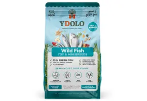 Ydolo Healthy & Pure Semi-Moist Wild Fish Mini - 700 gram