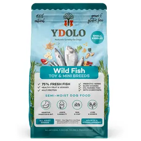Ydolo Healthy & Pure Semi-Moist Wild Fish Mini - 700 gram