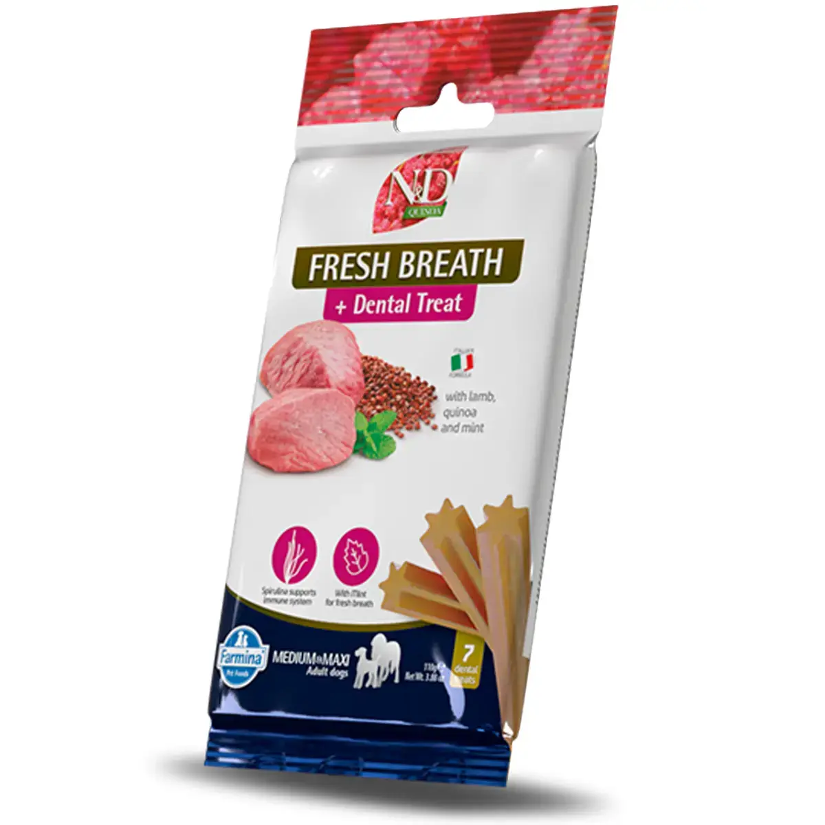 Farmina N&D Quinoa Dental Treats Fresh Breath Medium/Maxi