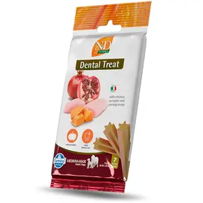 Farmina N&D Pumpkin Dental Treats Kip Medium/Maxi