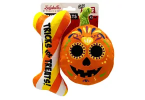 Huxley & Kent Lulubelles Tiny Tuff Pumpkin Treats