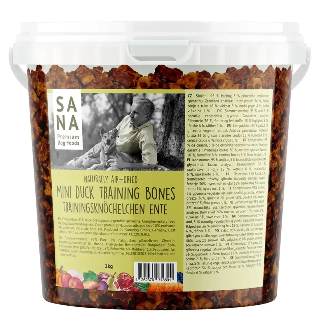Sanadog Mini Trainingsbotjes Eend
