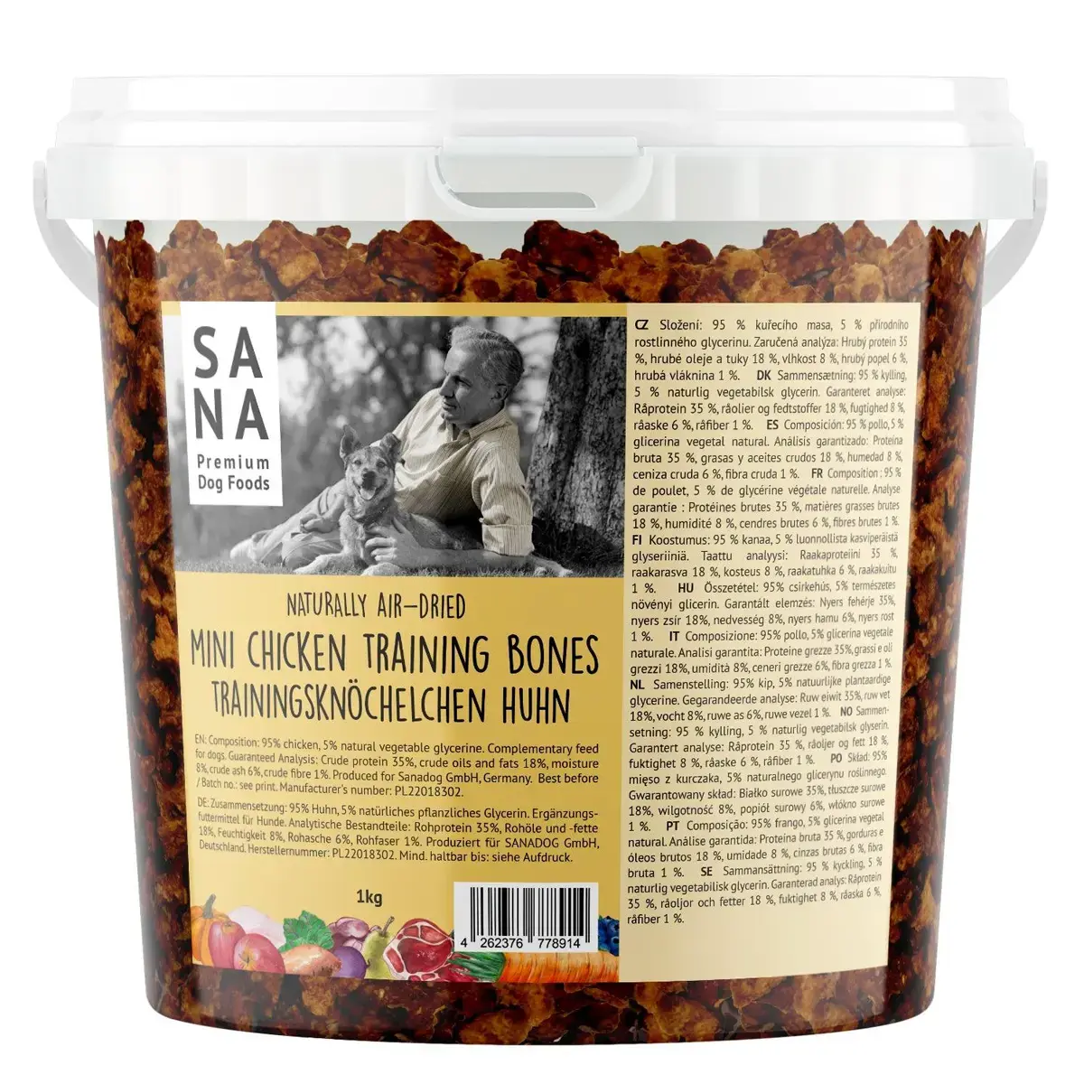 Sanadog Mini Trainingsbotjes Kip