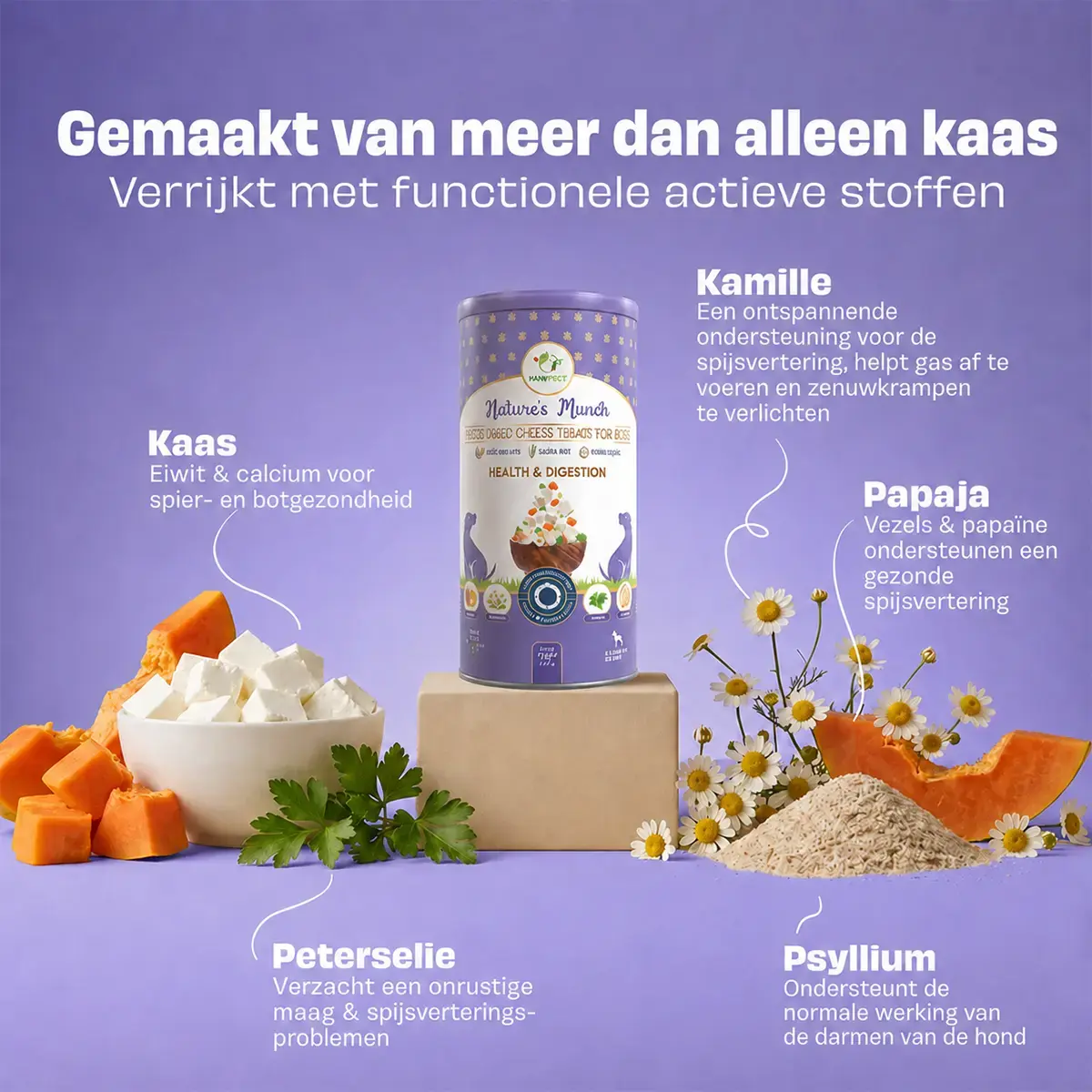 Pawfect Freeze Dried Hondensnack Gezondheid en Spijsvertering