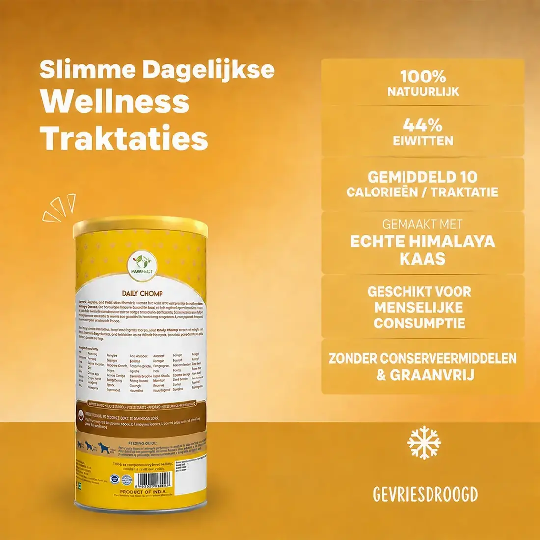 Pawfect Freeze Dried Hondensnack Dagelijkse Snack