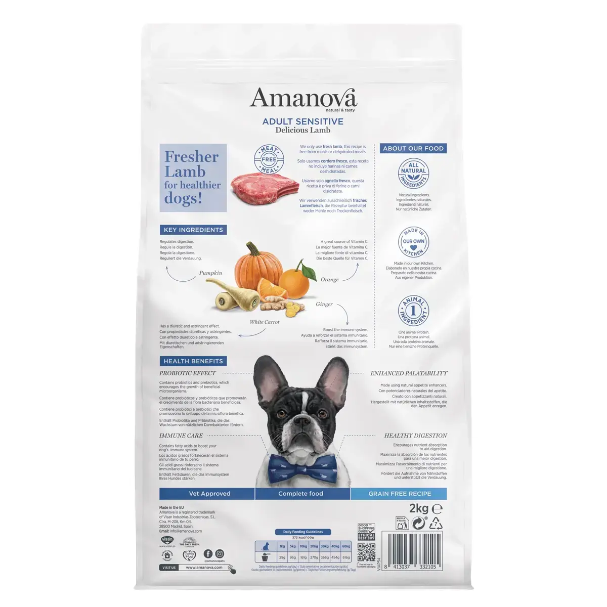 Amanova Adult Sensitive Delicious Lamb