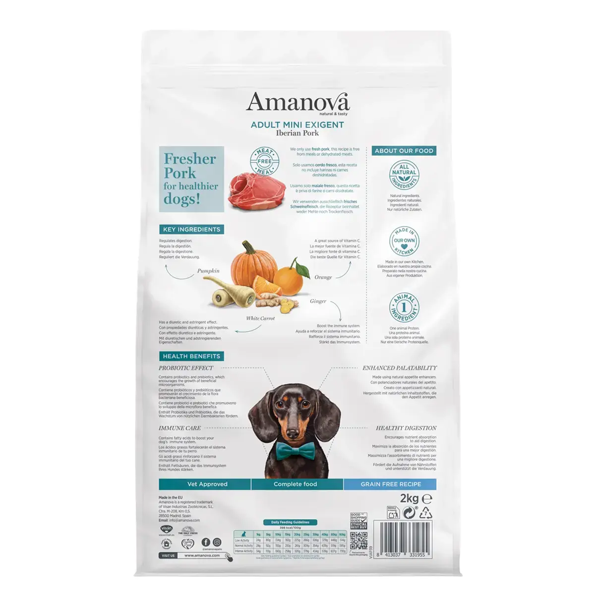 Amanova Adult Mini Exigent Iberian Pork