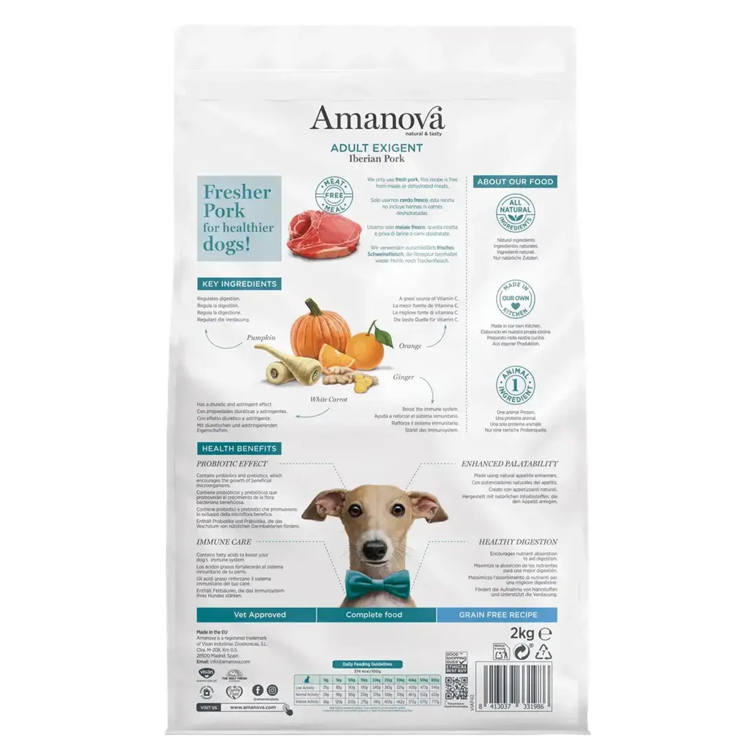 Amanova Adult Exigent Iberian Pork